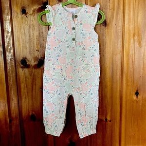 Wonder Nation 24 months bunny romper. Worn once.